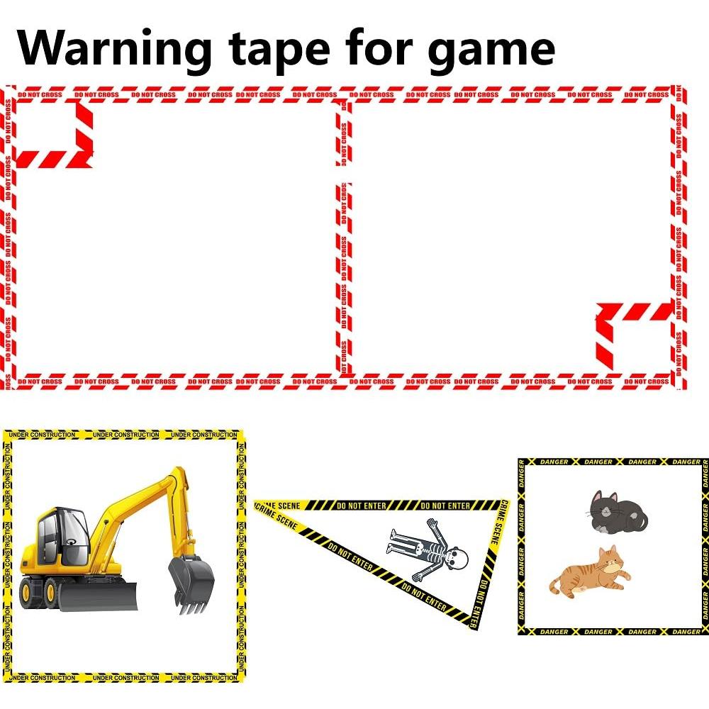 Conjunto de Cinta Washi YUBX 16 Rollos Amarillo Rojo 3m