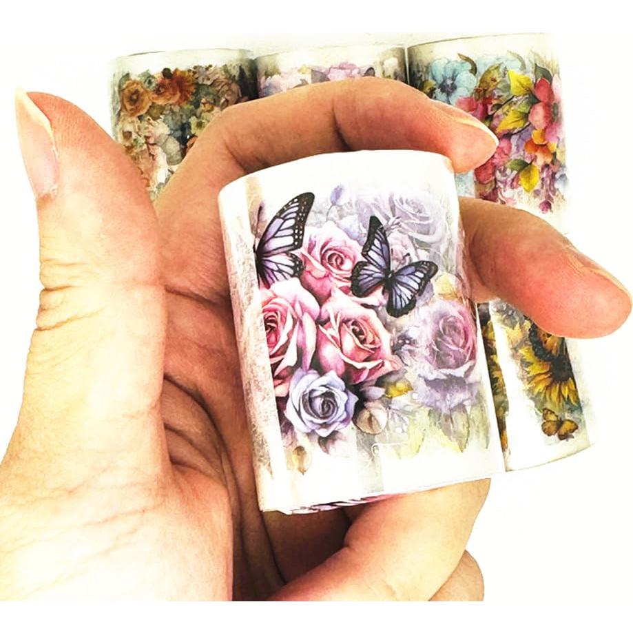 Cinta Floral Pre-Cortada Koolemon 6 Rollos 50mm x 2m