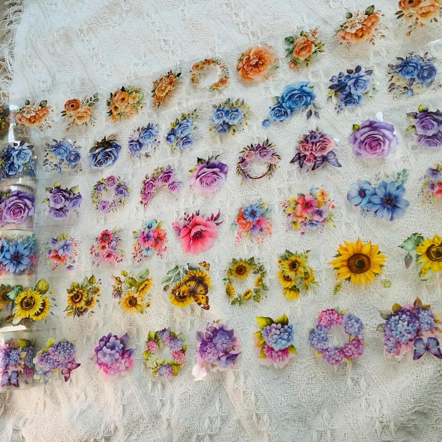 Cinta Floral Pre-Cortada Koolemon 6 Rollos 50mm x 2m