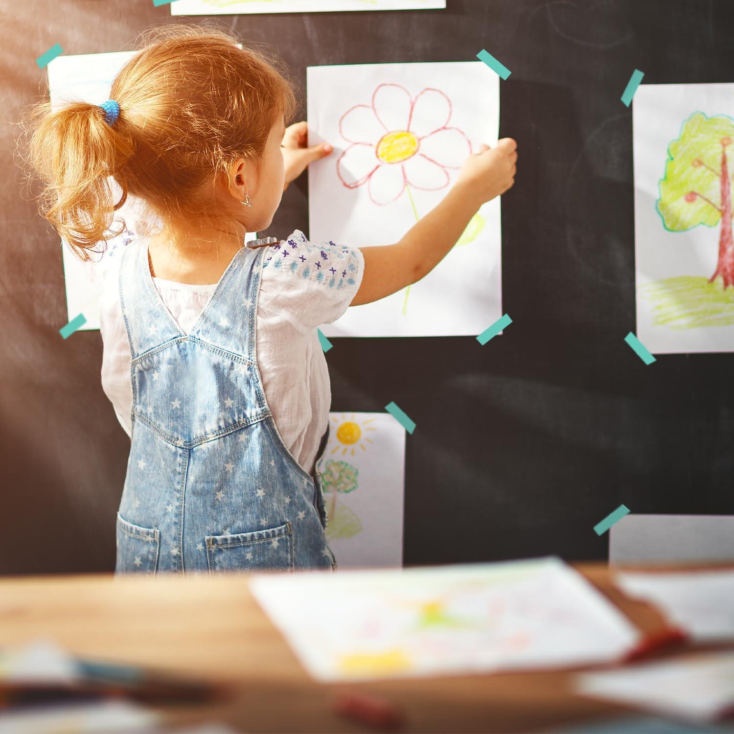 Cinta de Enmascarar Aqua ChromaLabel 1.27 cm x 13.89 m