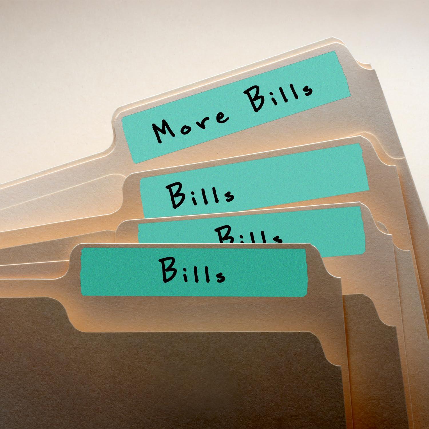 Cinta de Enmascarar Aqua ChromaLabel 1.27 cm x 13.89 m