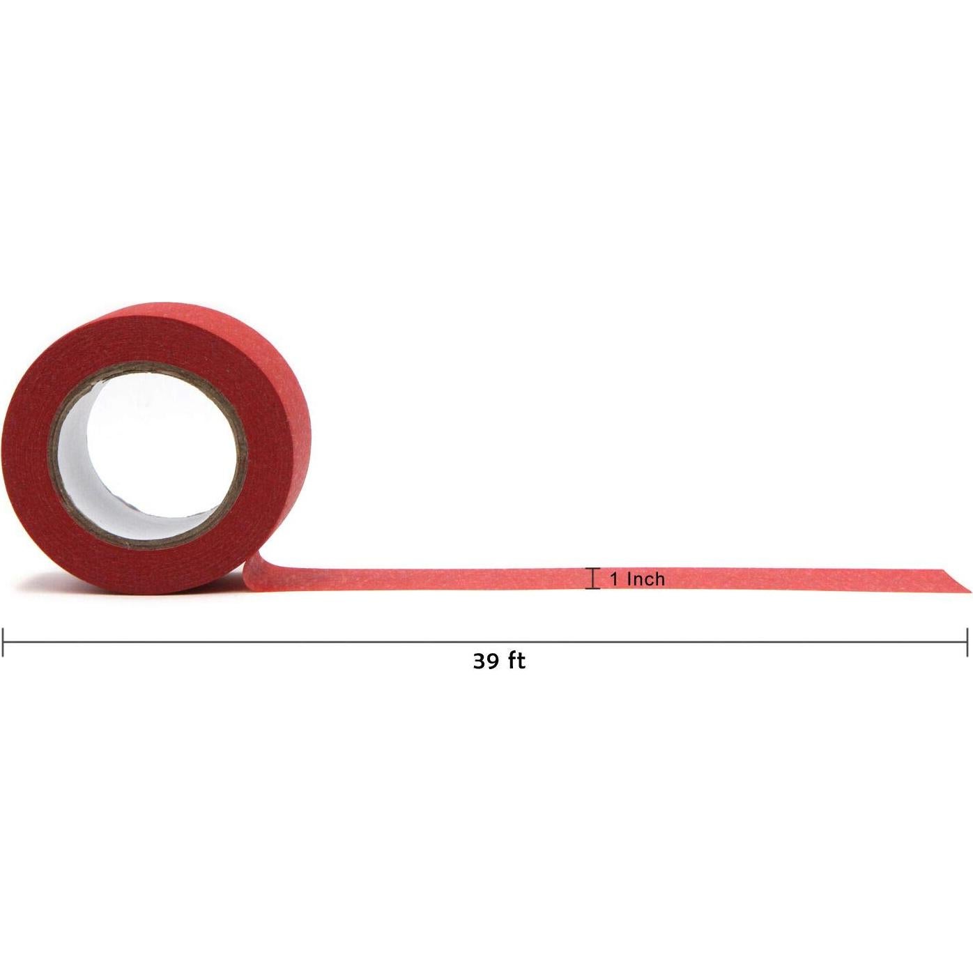 Cinta de Enmascarar de Colores Feeke - 6 Rollos 2.4cm x 12m