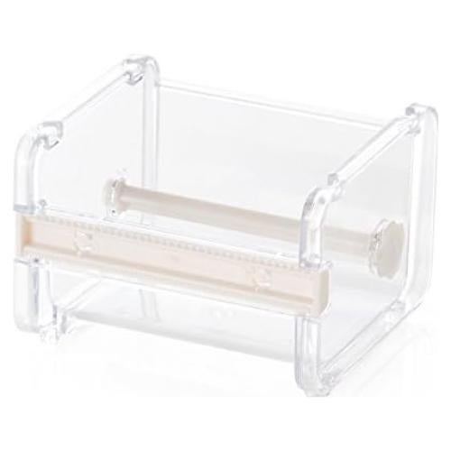 Dispensador de Cinta Washi Qintreesify Transparente 12.7x9.9cm