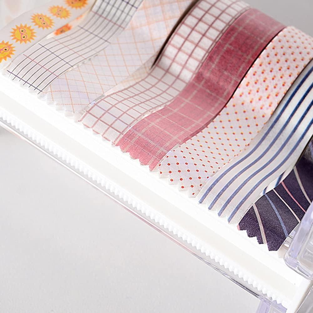 2 Soportes de Cinta Washi Dreamty con Dispensador Transparente