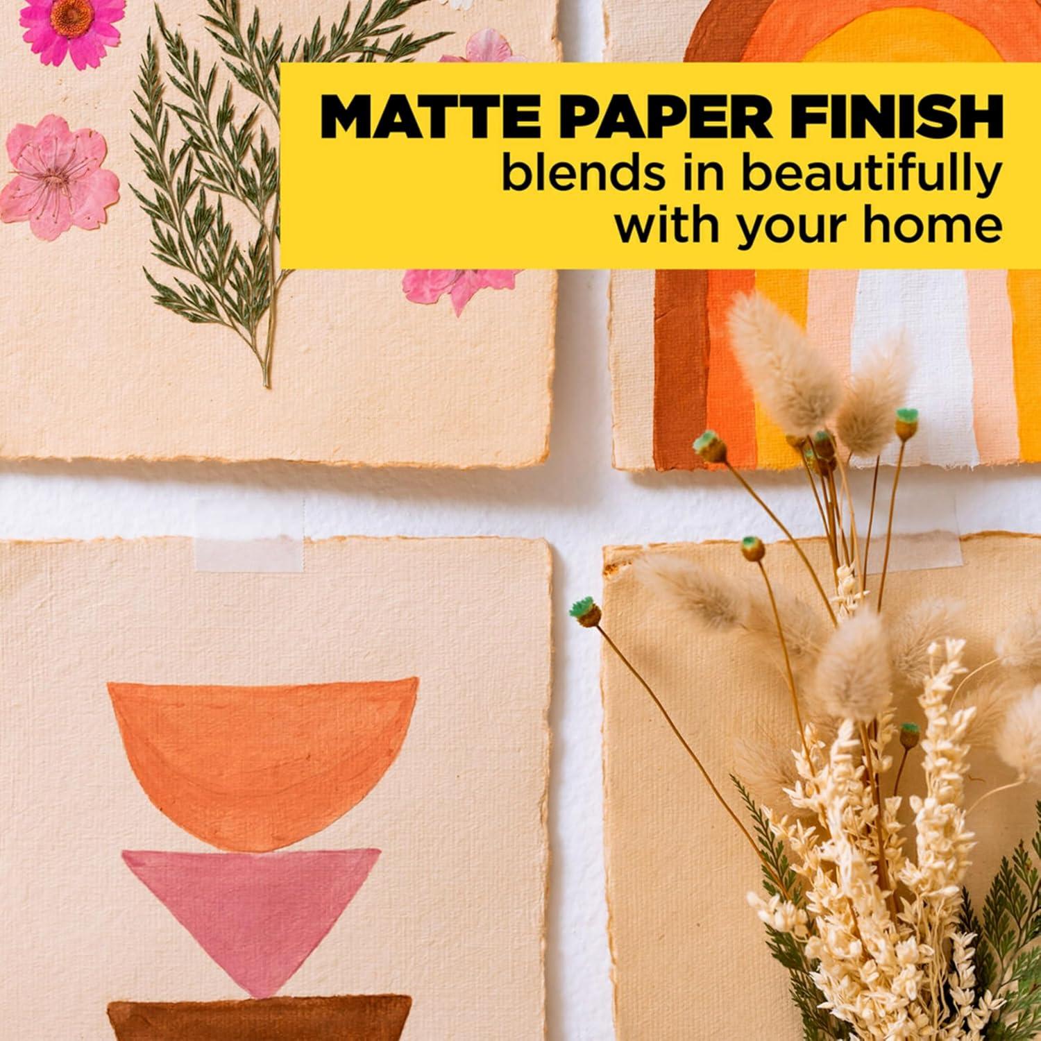 Cinta de papel Scotch translúcida 1.9 cm x 152.4 m, 2 rollos