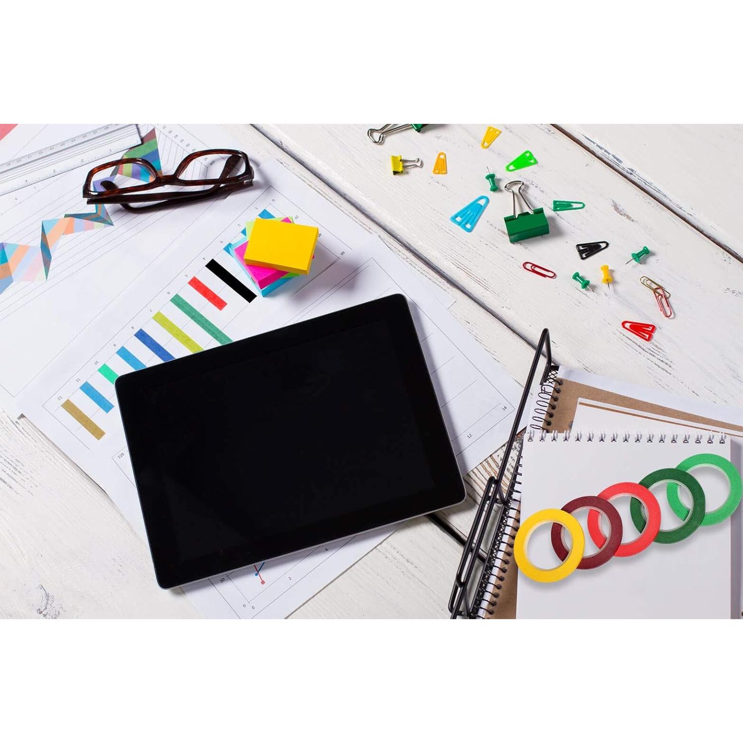 Cinta de Pinstripe Selizo 10 Rollos 3mm para Pizarra Blanca