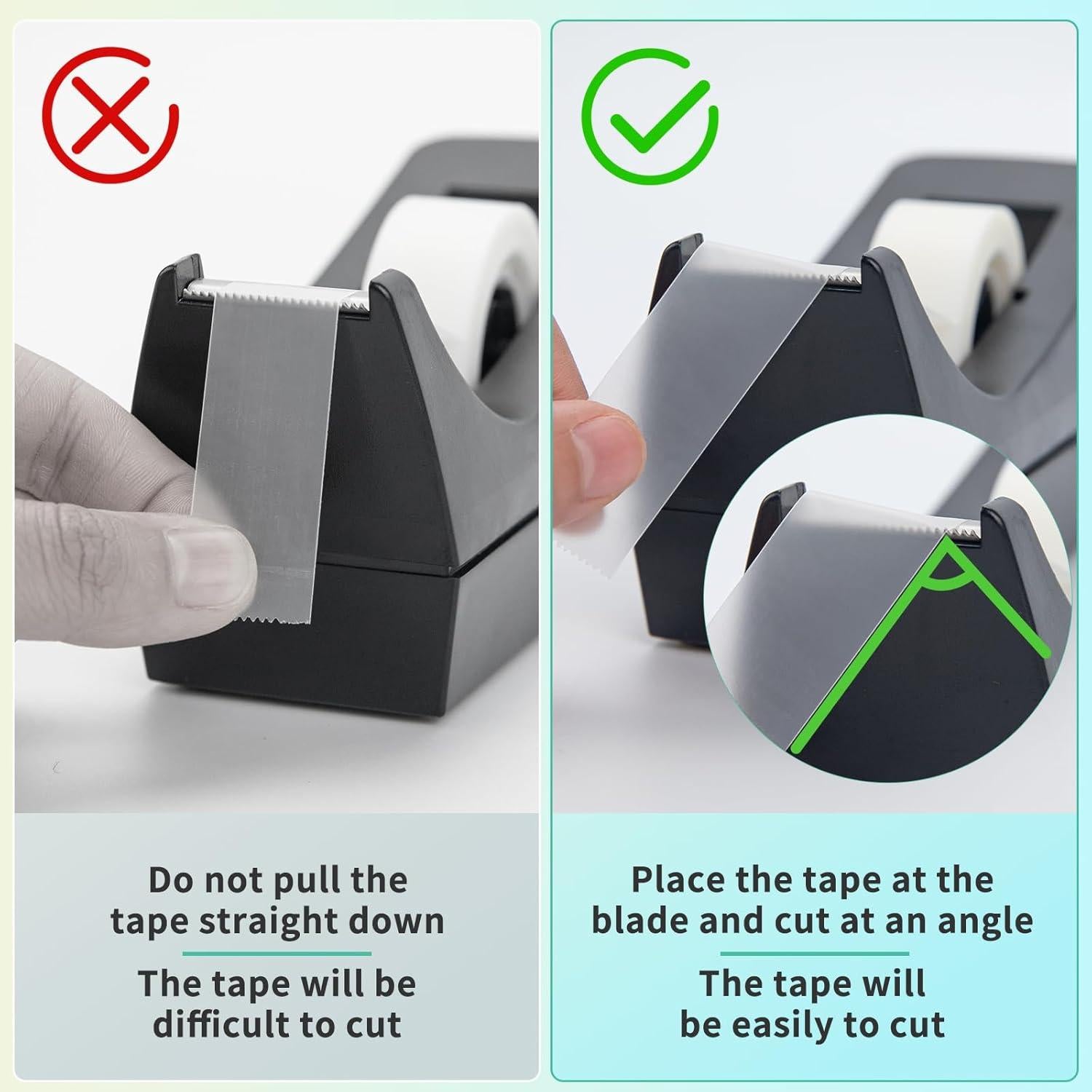 Cinta Adhesiva Mate OWLKELA 12 Rollos 1.8 cm x 254 cm