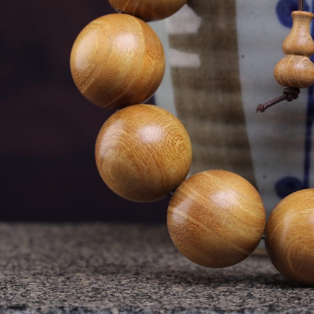 Pulsera Mala de Madera Bocote Zen Dear 12 Perlas 20mm