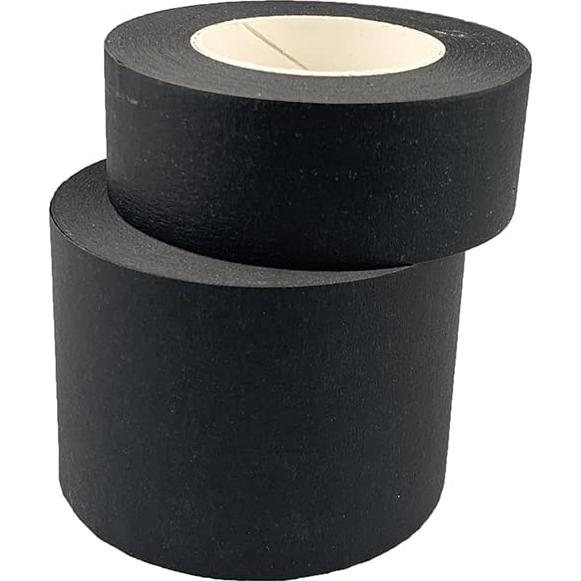 Cinta de Enmascarar Negra Baijixin 4 Rollos 20 Metros 4 Tamaños