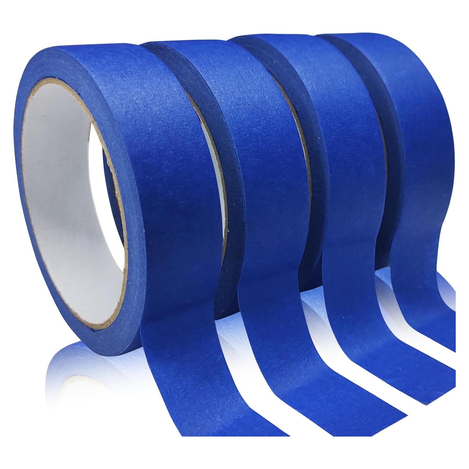 Cinta de Pintor Azul Smaring 4 Rollos 2.4cm x 20.1m Sin Residuo