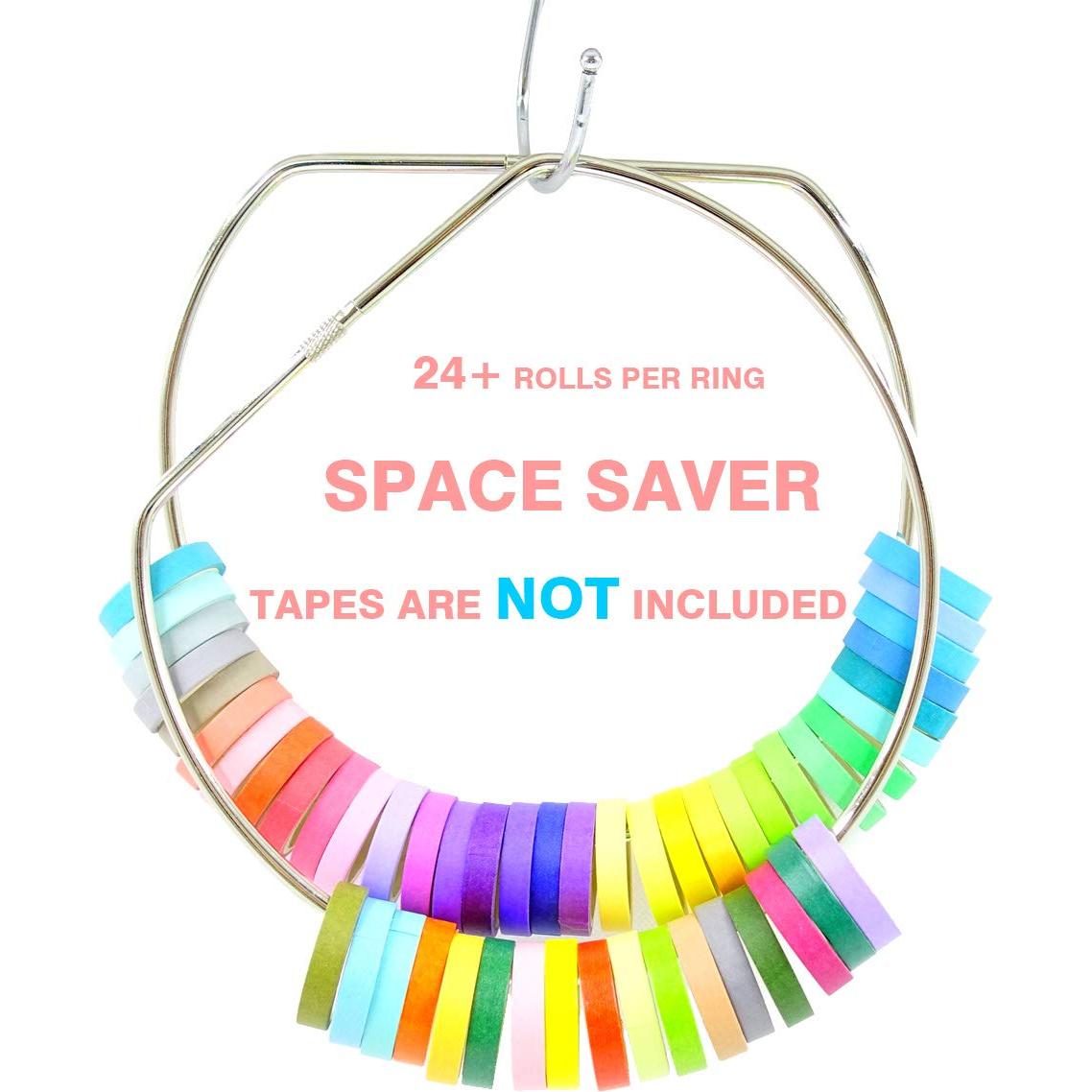 Organizador de Cinta Washi Vowcarol 3 Pack 20.32 cm