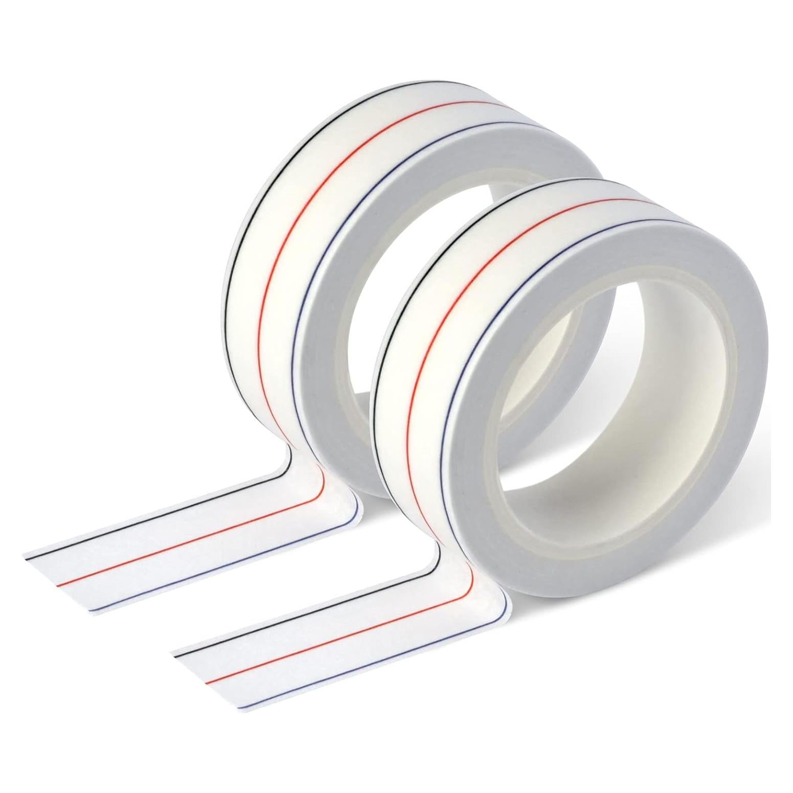 Cinta de Costura Diagonal TSSART 2 Paquetes 9.14m Washi