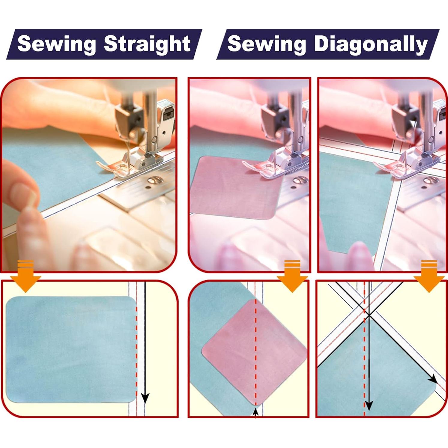 Cinta de Costura Diagonal TSSART 2 Paquetes 9.14m Washi