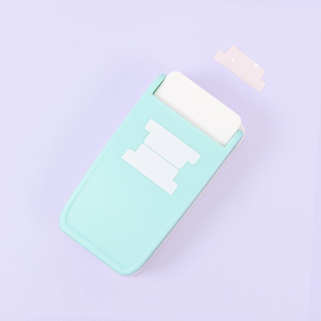 Troquel Craftelier Pestaña Personalizada 4 x 1.5 cm Turquesa