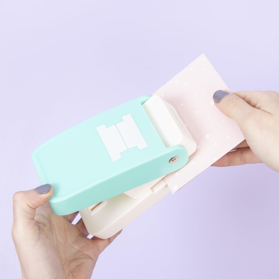 Troquel Craftelier Pestaña Personalizada 4 x 1.5 cm Turquesa