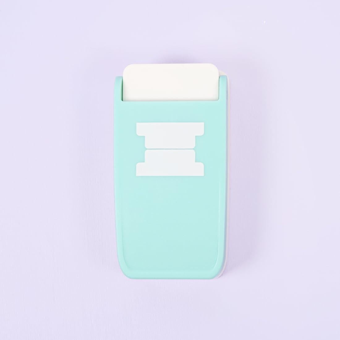 Troquel Craftelier Pestaña Personalizada 4 x 1.5 cm Turquesa