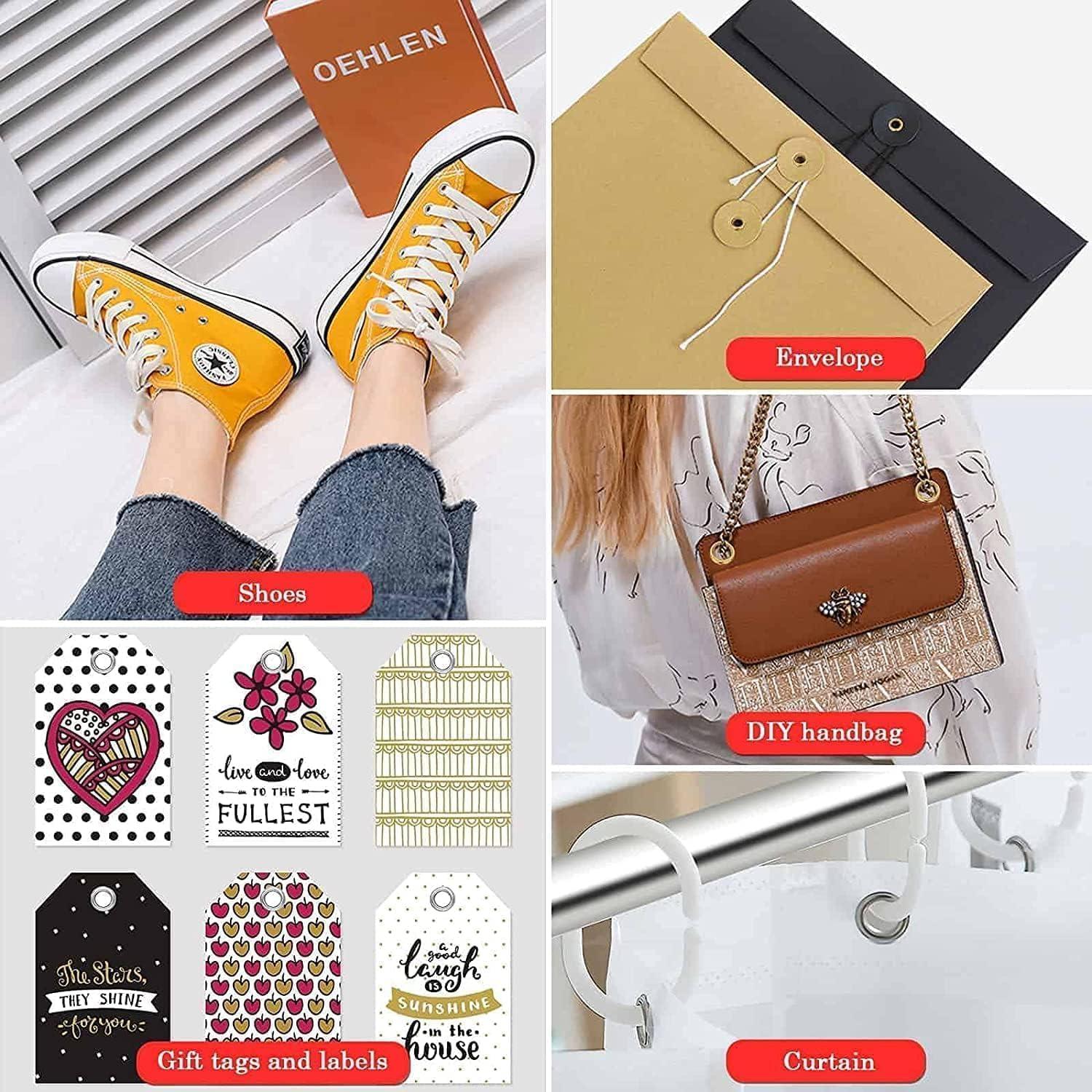 Kit de Alicates para Ojetes PAXCOO 803 Piezas 6mm Manual