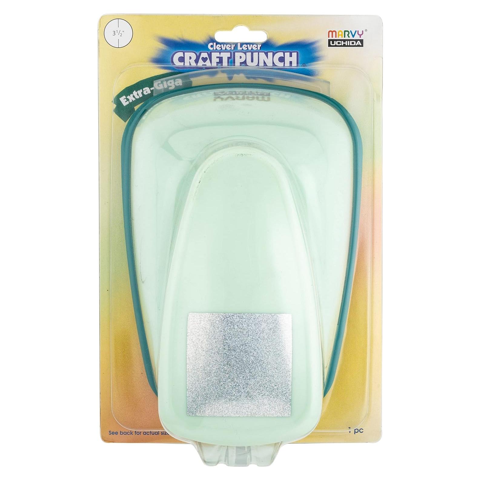 Perforadora manual Uchida Clever Lever Cuadrado 7.62 cm