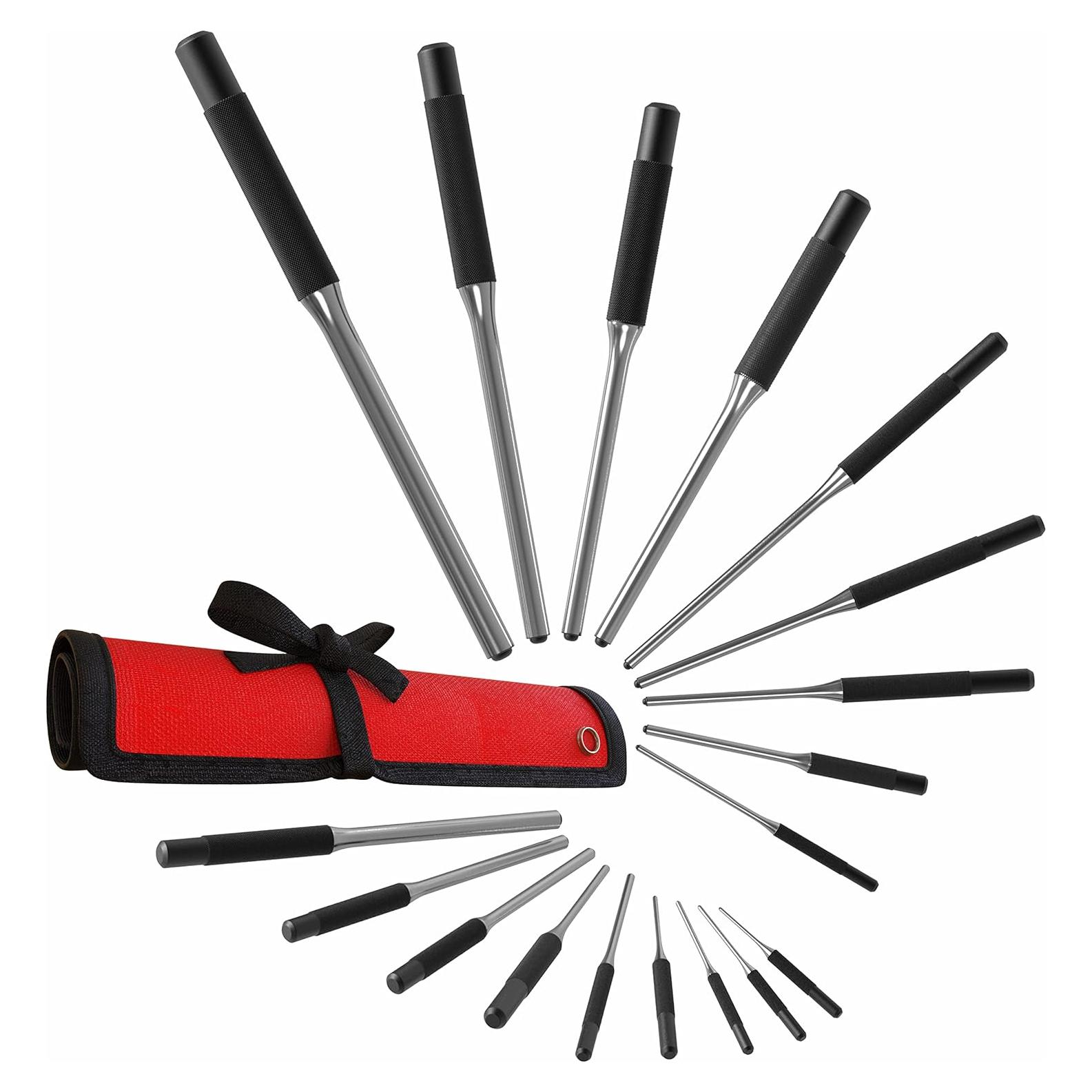 Juego de Punch de Pasador 9 Piezas Craftsman - Acero Cromo-Vanadio