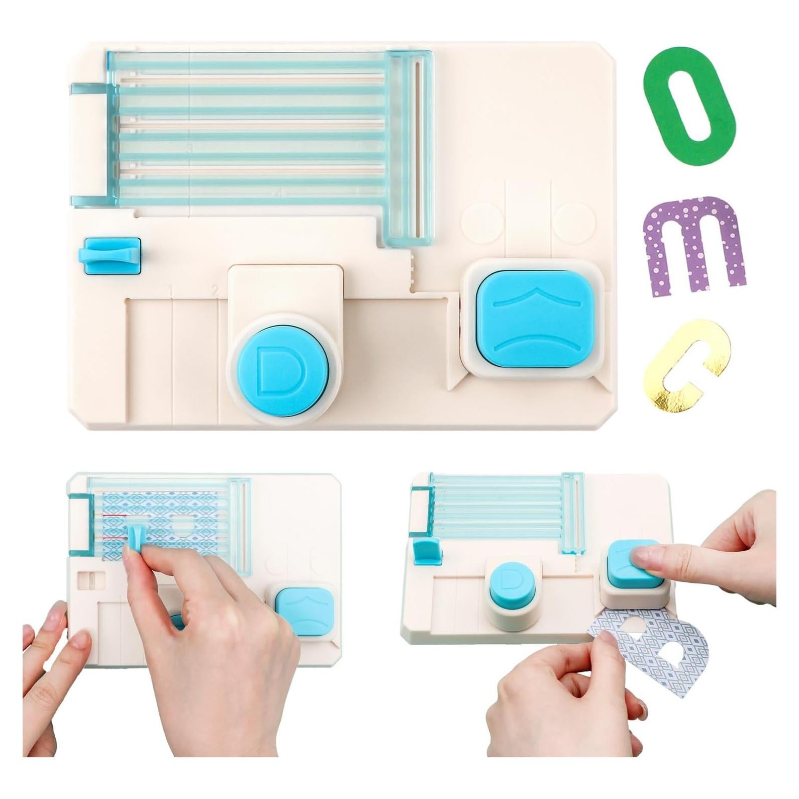 Mini Tablero de Troquel de Alfabeto BAOFALI 15.2x10.8cm DIY