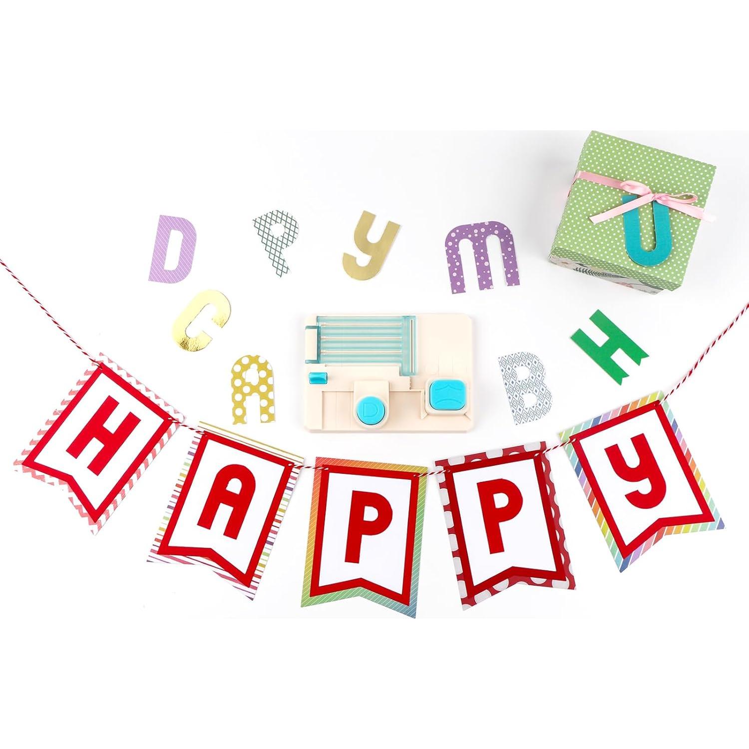 Mini Tablero de Troquel de Alfabeto BAOFALI 15.2x10.8cm DIY