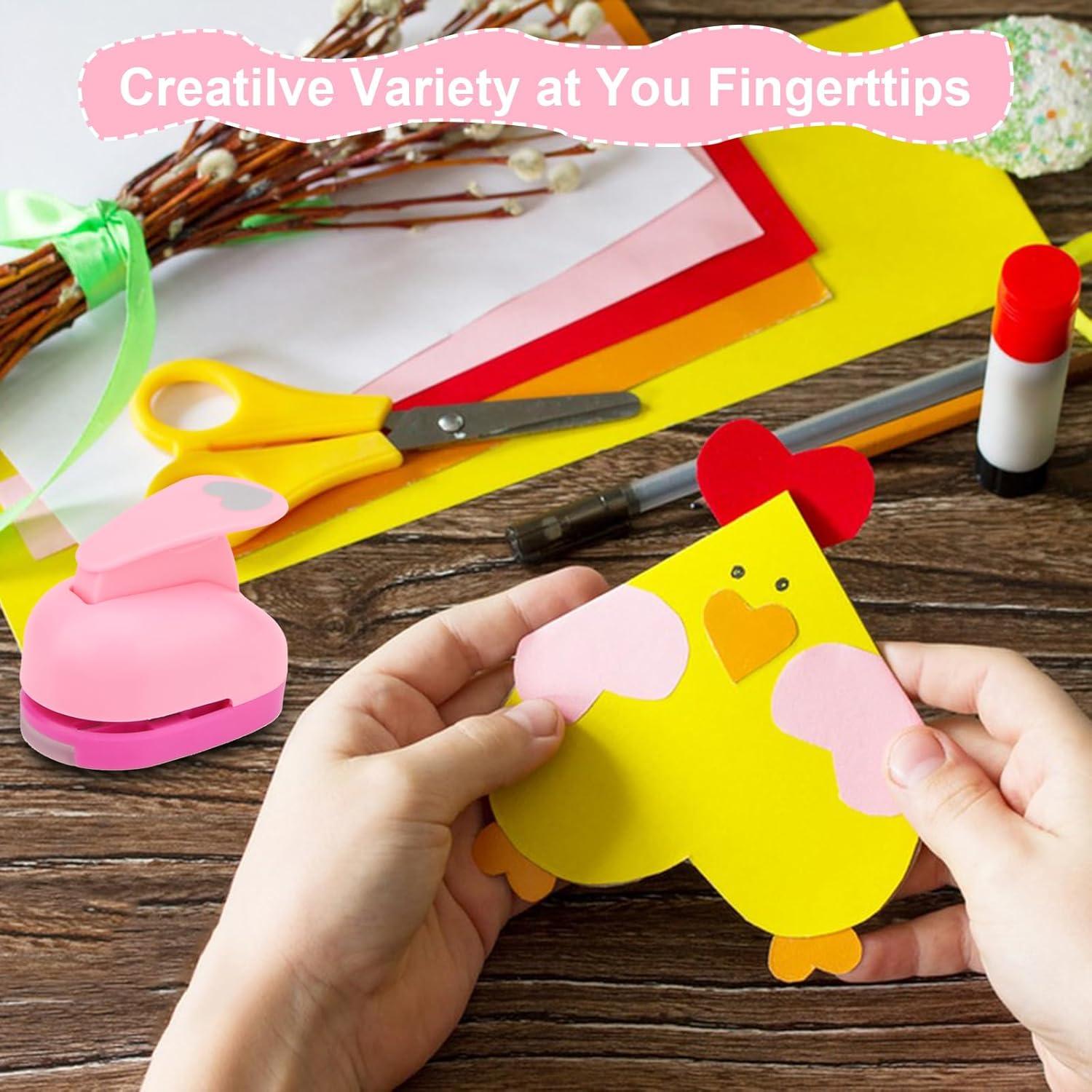 Juego de Perforadoras de Papel Rongon Corazón 3 Piezas