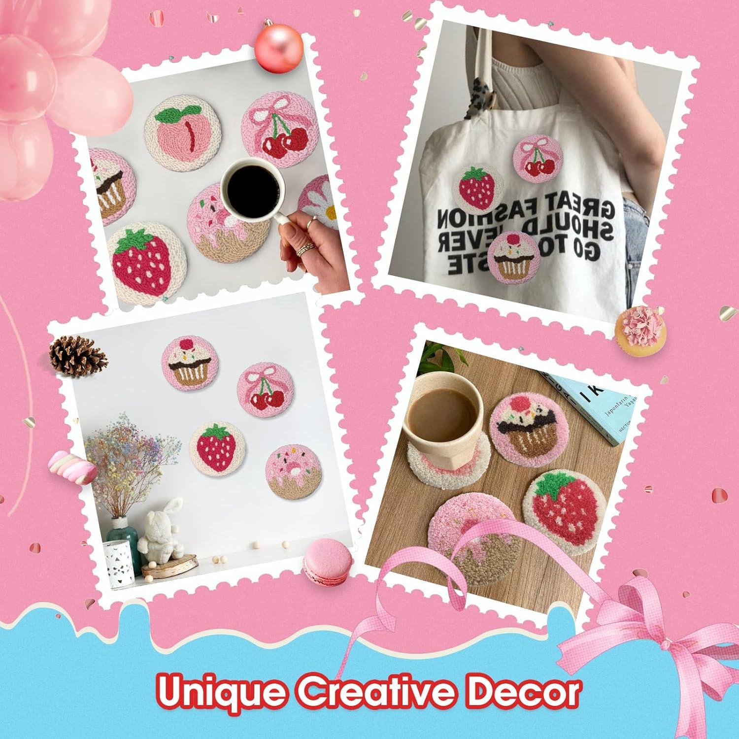 Kit de Aguja de Punch yuegool 6 Piezas con Instrucciones