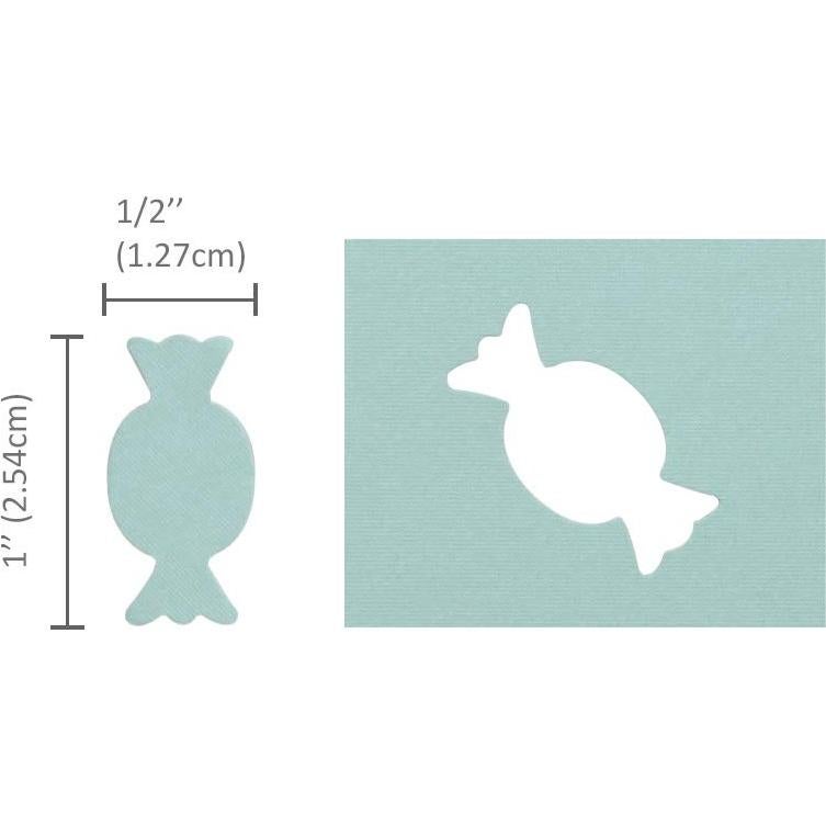 Perforador de Papel Bira Craft 2.54 cm Forma de Caramelo