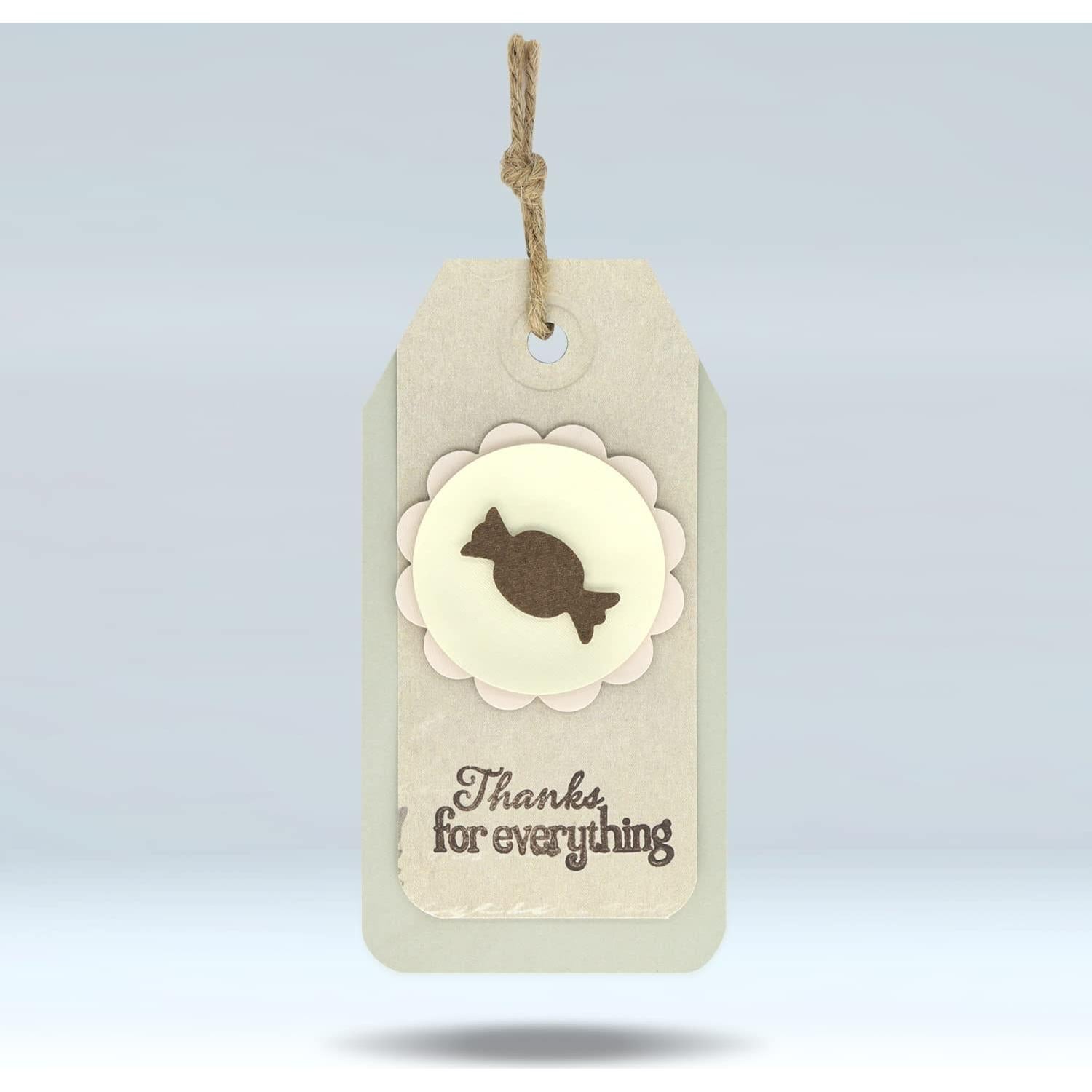 Perforador de Papel Bira Craft 2.54 cm Forma de Caramelo