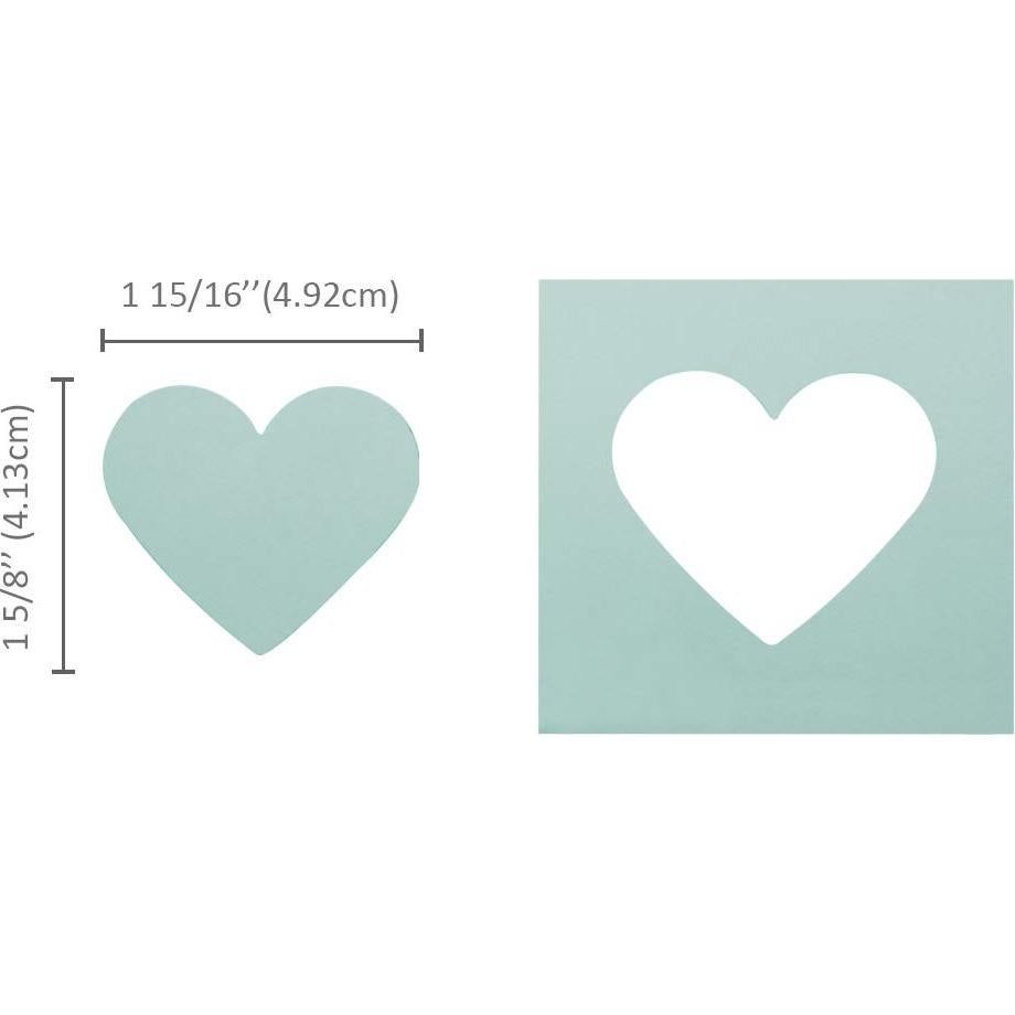 Troquel de Corazón Bira Craft 5.08 cm para Manualidades