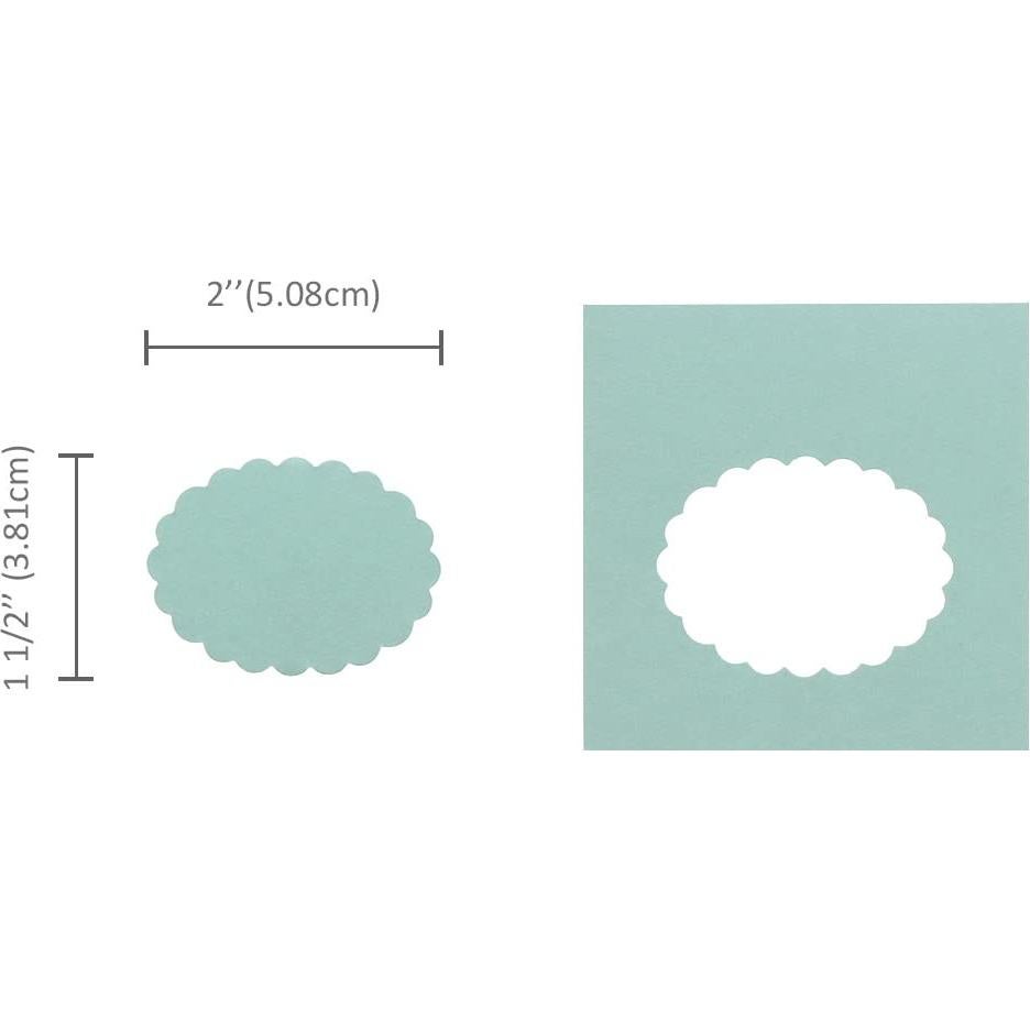 Troquel Elíptico Bira Craft 5.08 cm para Manualidades