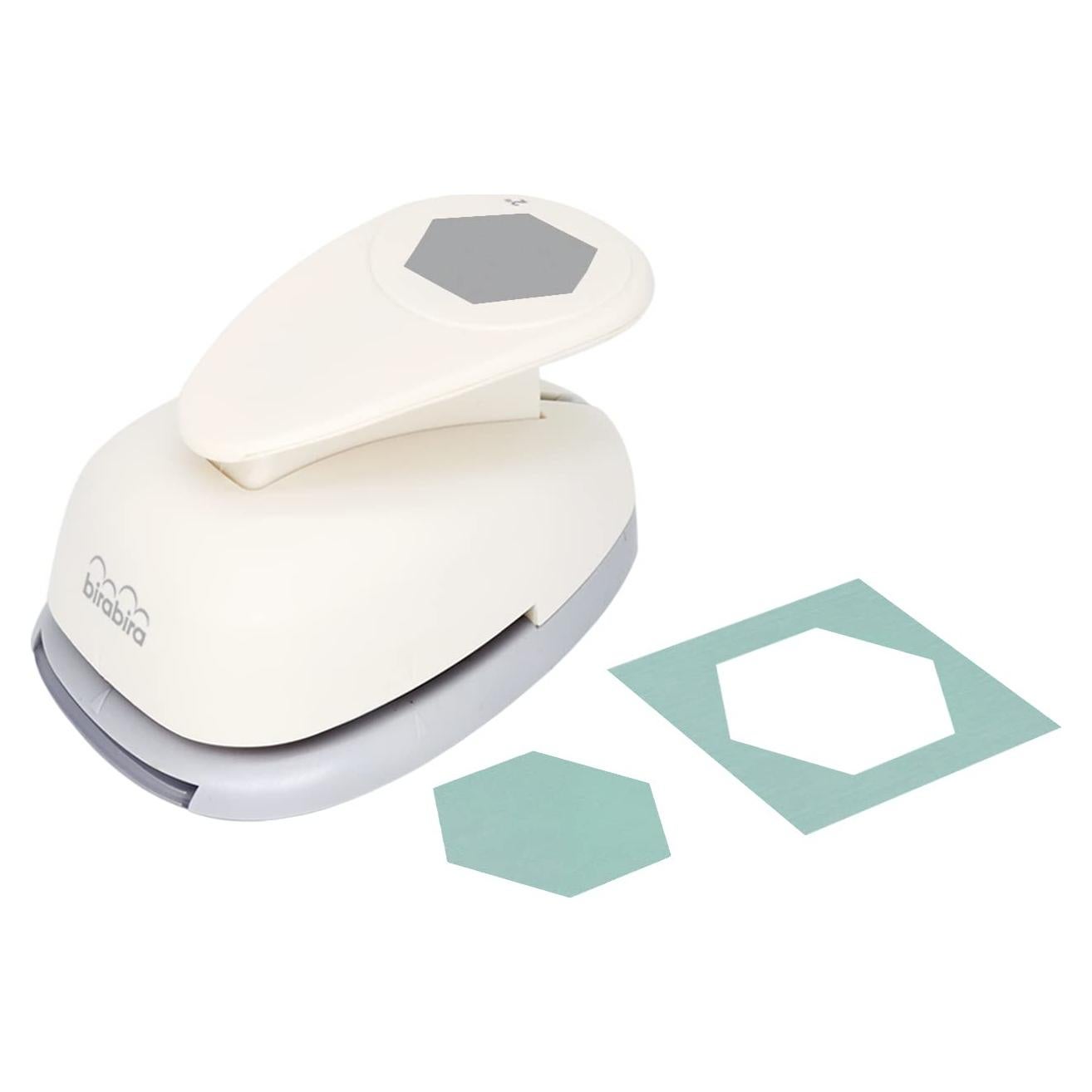 Perforadora de papel Bira Craft hexagonal 5.08 cm manualidades