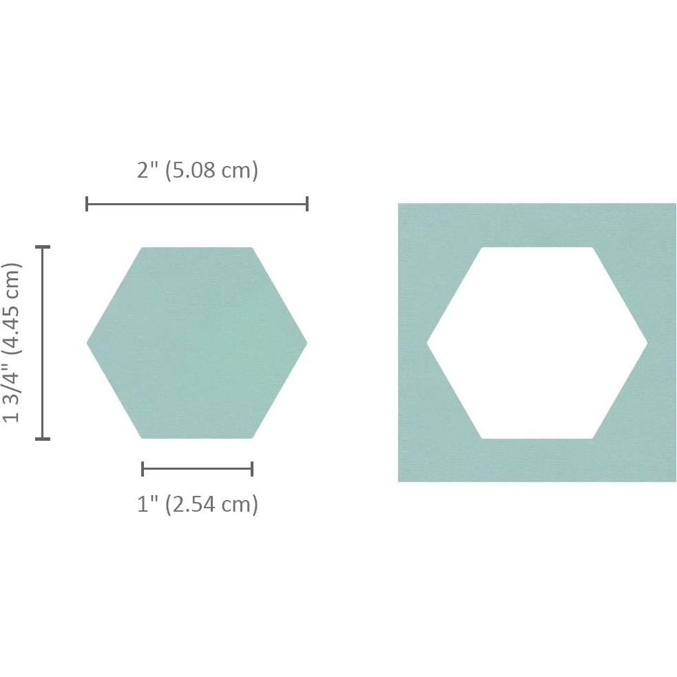 Perforadora de papel Bira Craft hexagonal 5.08 cm manualidades