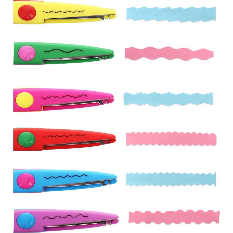 Set de Troqueladoras y Tijeras Creativas Qtopun 18 Pcs