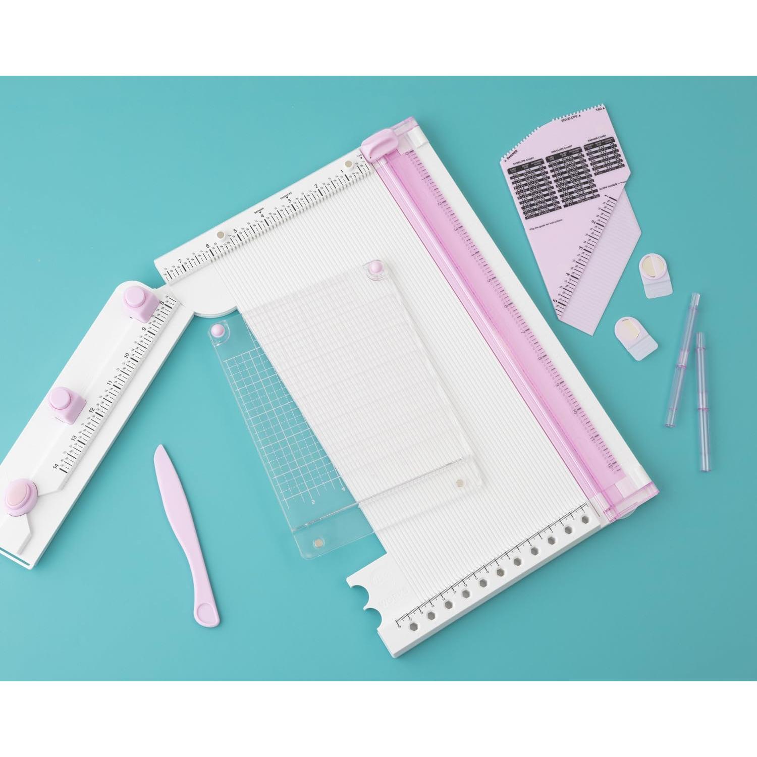 Herramienta Todo-en-Uno We R Memory Keepers Lila 12 Piezas