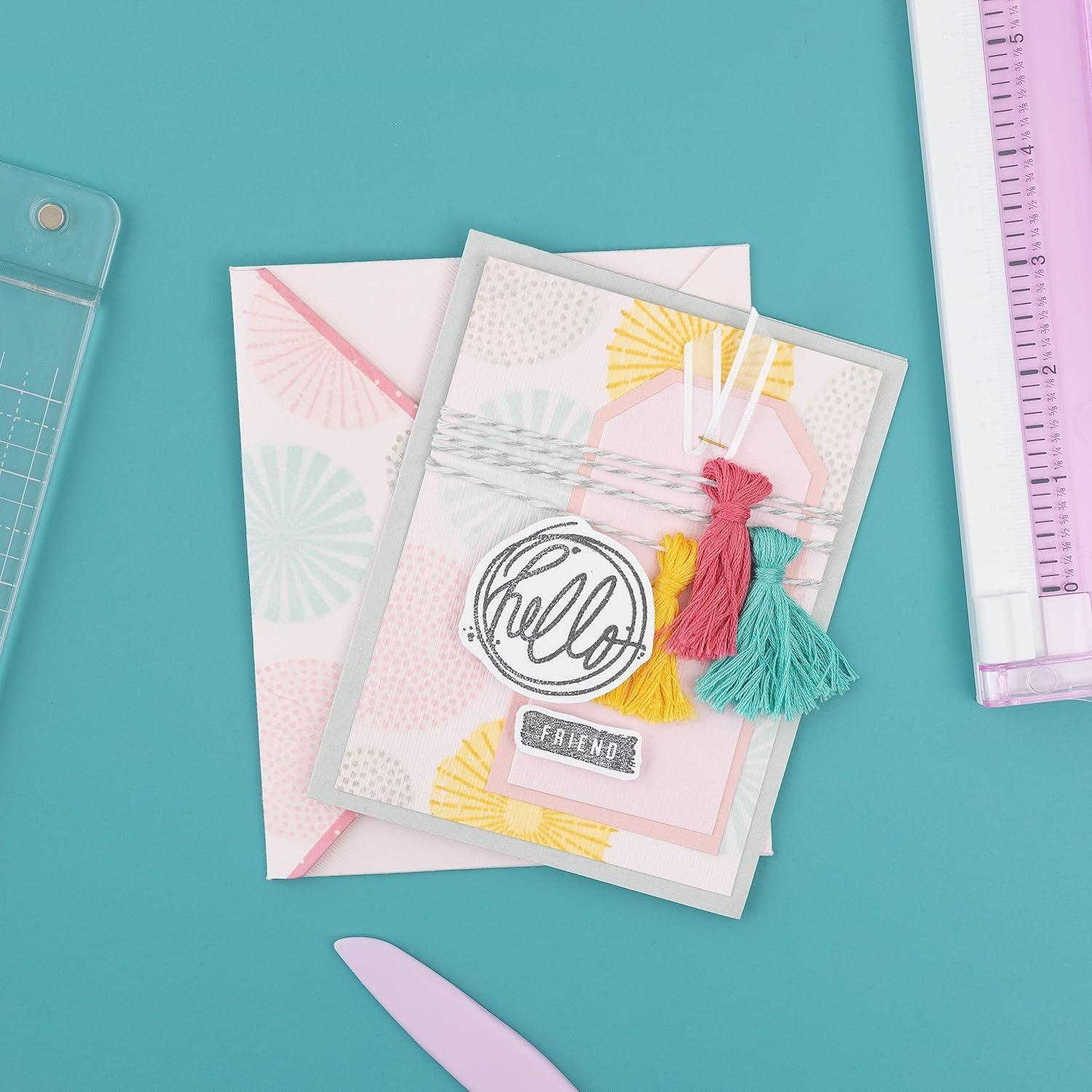 Herramienta Todo-en-Uno We R Memory Keepers Lila 12 Piezas