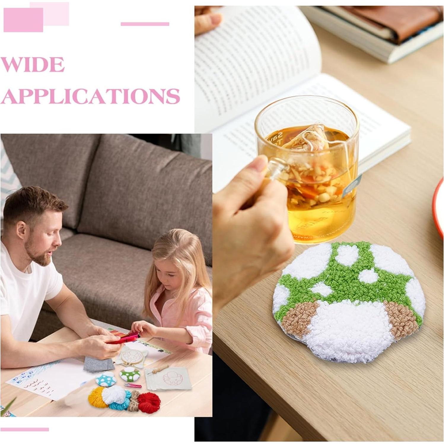 Kit de Aguja de Golpe GLASSWINDS 8 Piezas para Principiantes