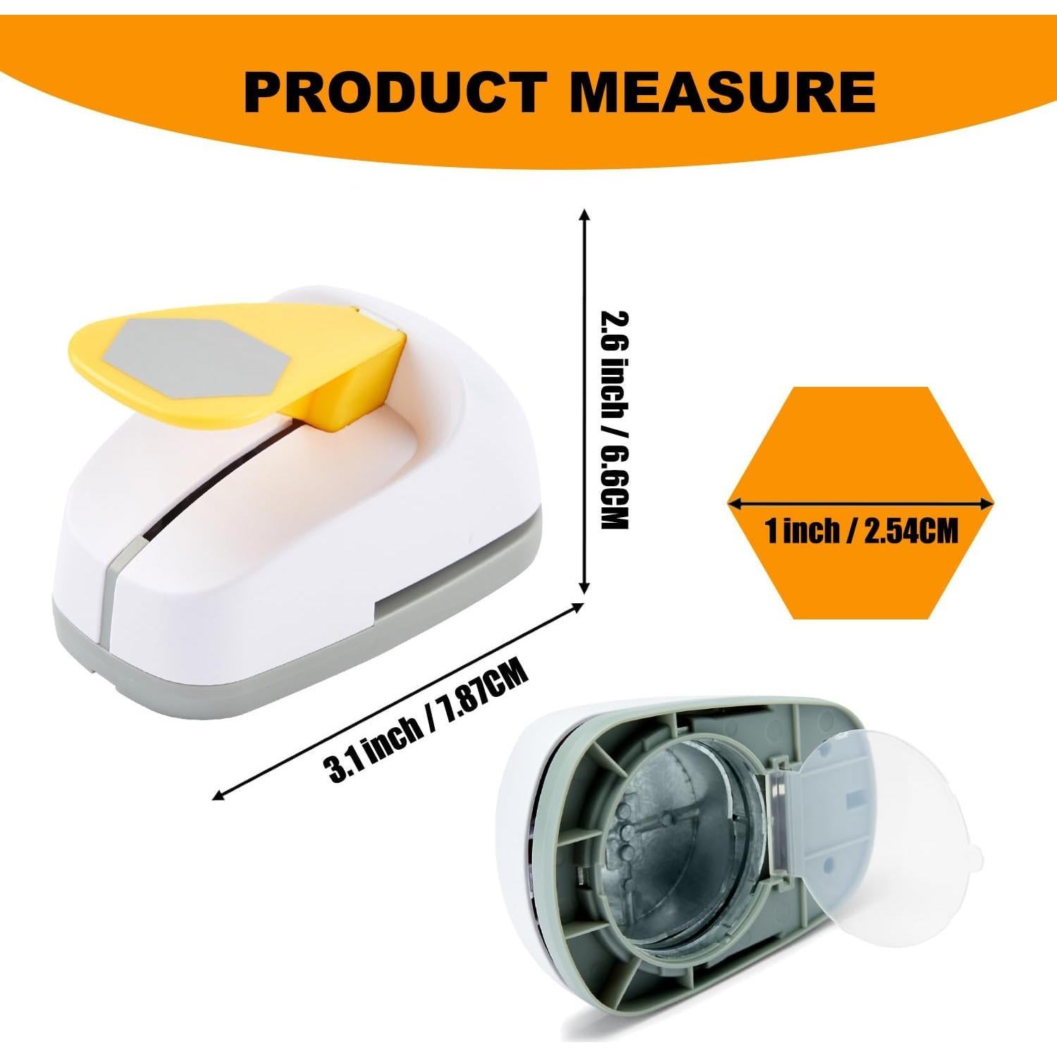 Punch de Palanca Manual Asperffort Hexágono 2.54 cm