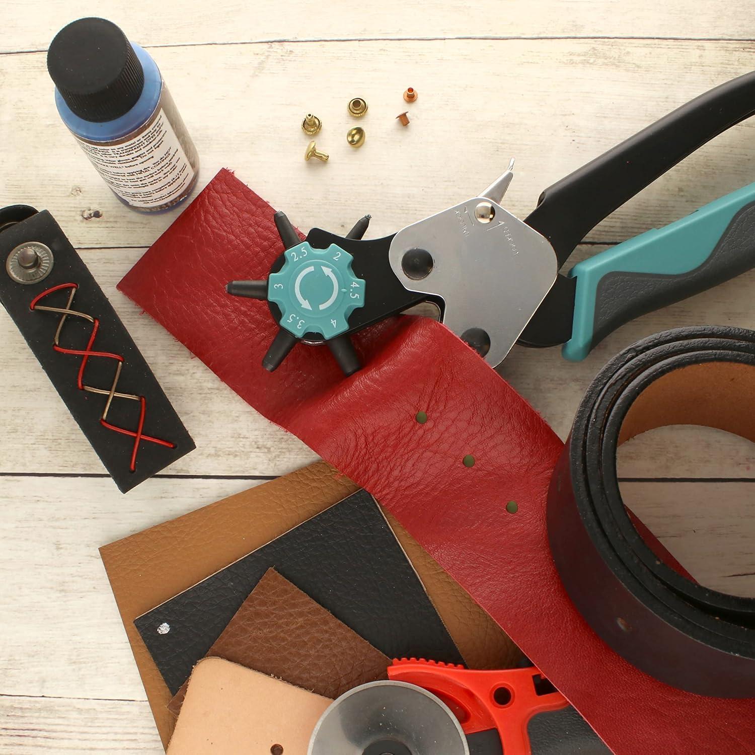 Perforador de Agujeros de Cuero The Beadsmith 6 Tamaños 22.86 cm