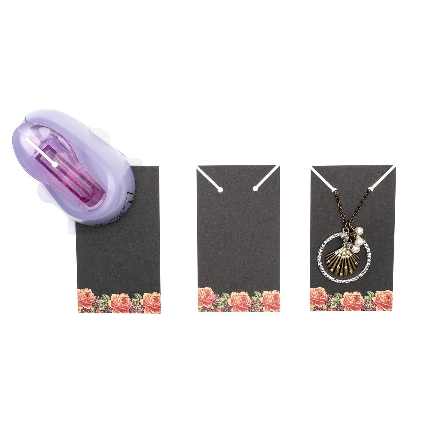 Esquina Collar Tarjeta Perforadora Pack a Smile 12.7x6.35 cm