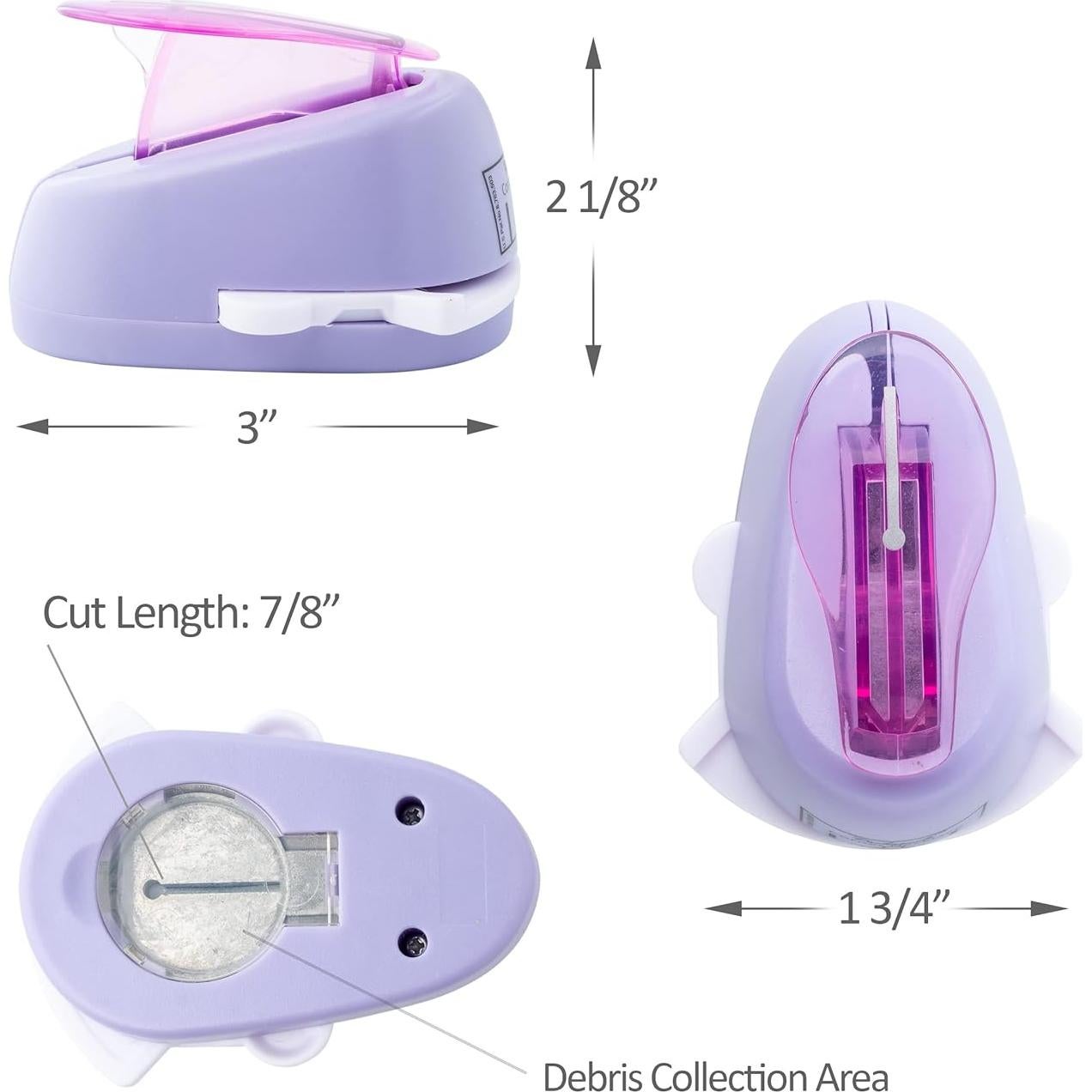 Esquina Collar Tarjeta Perforadora Pack a Smile 12.7x6.35 cm