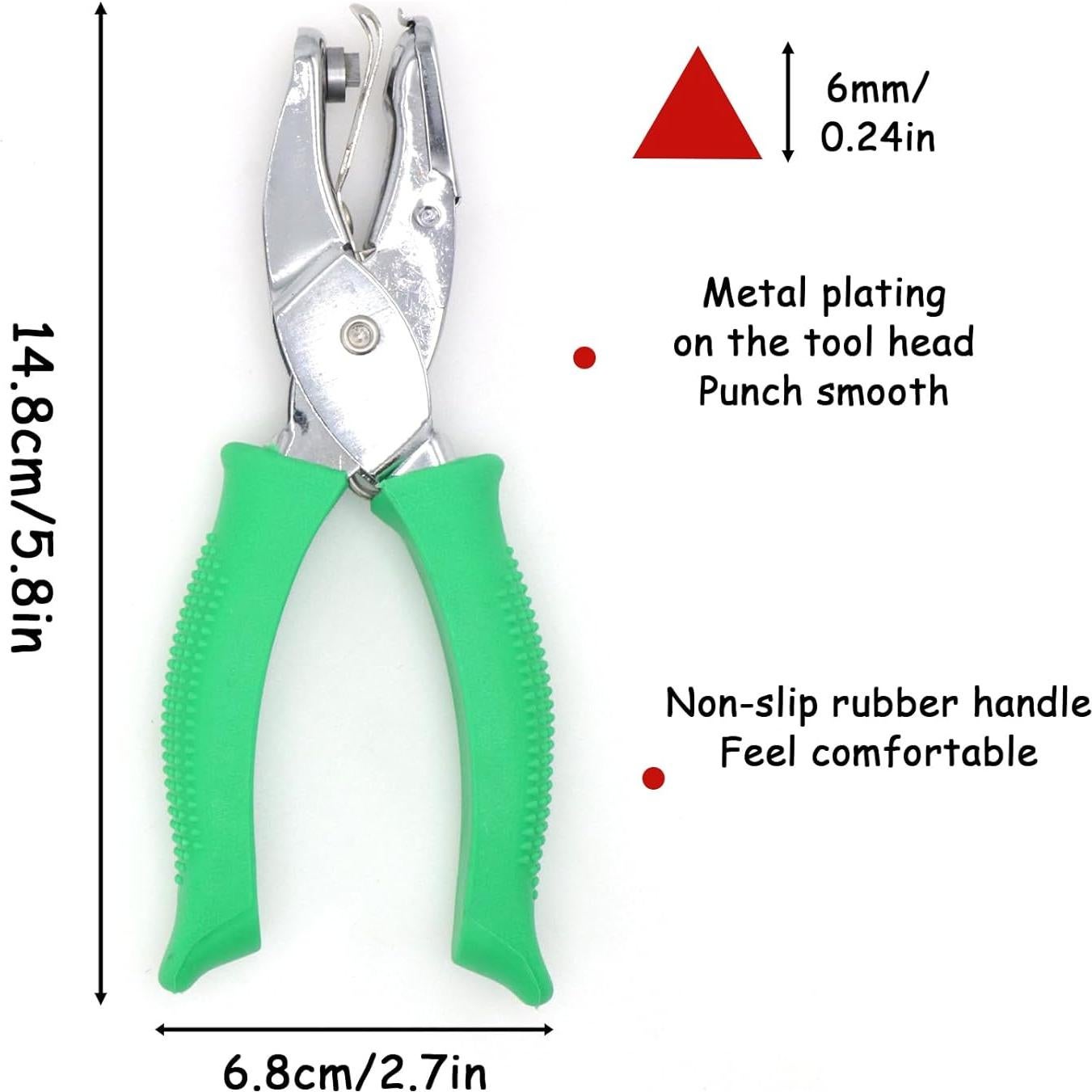 Perforadora de Triángulo Joyangy B231131 6mm Manualidades