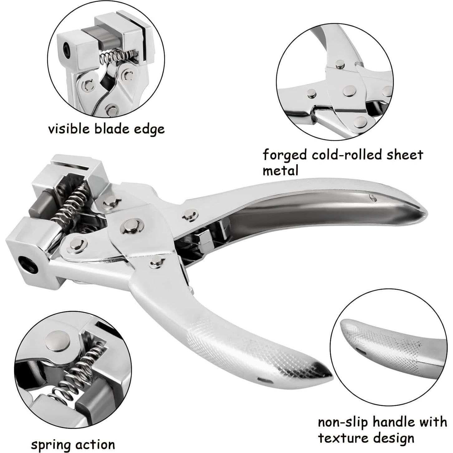 Perforadora de Agujeros en Forma de T HAOAD 16cm Metal