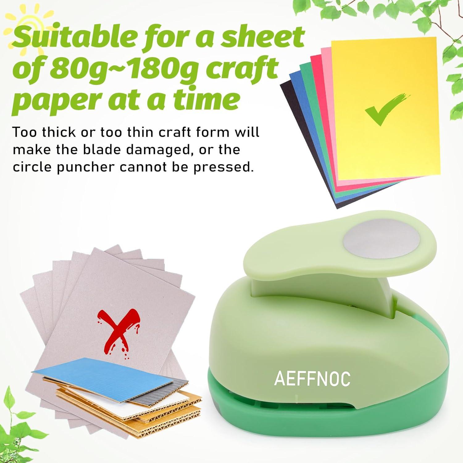 Perforadora de Círculos 1 Pulgada AEFFNOC - Manualidades DIY