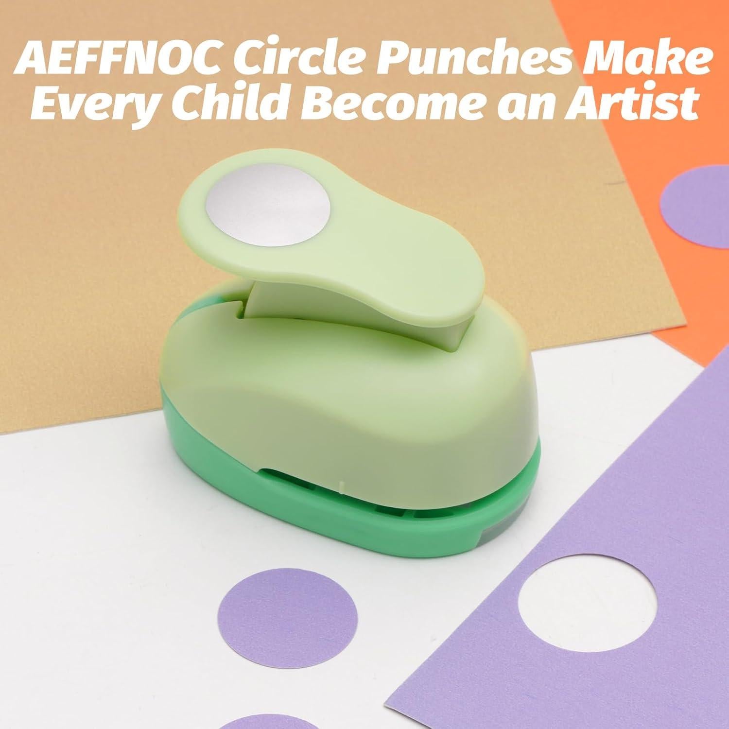 Perforadora de Círculos 1 Pulgada AEFFNOC - Manualidades DIY