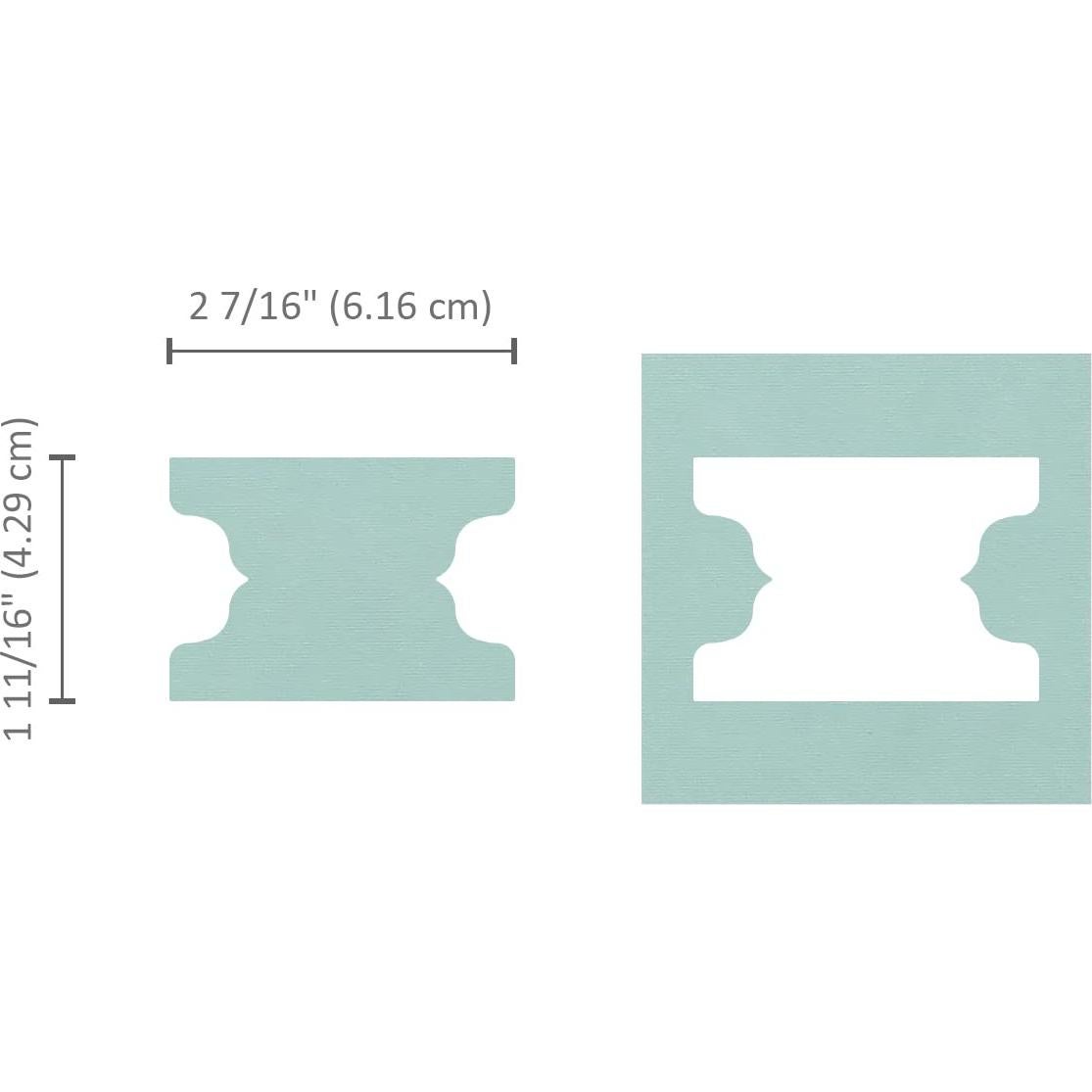 Troquel de Pestañas Archivo Mini Bira 15.24 cm para Manualidades