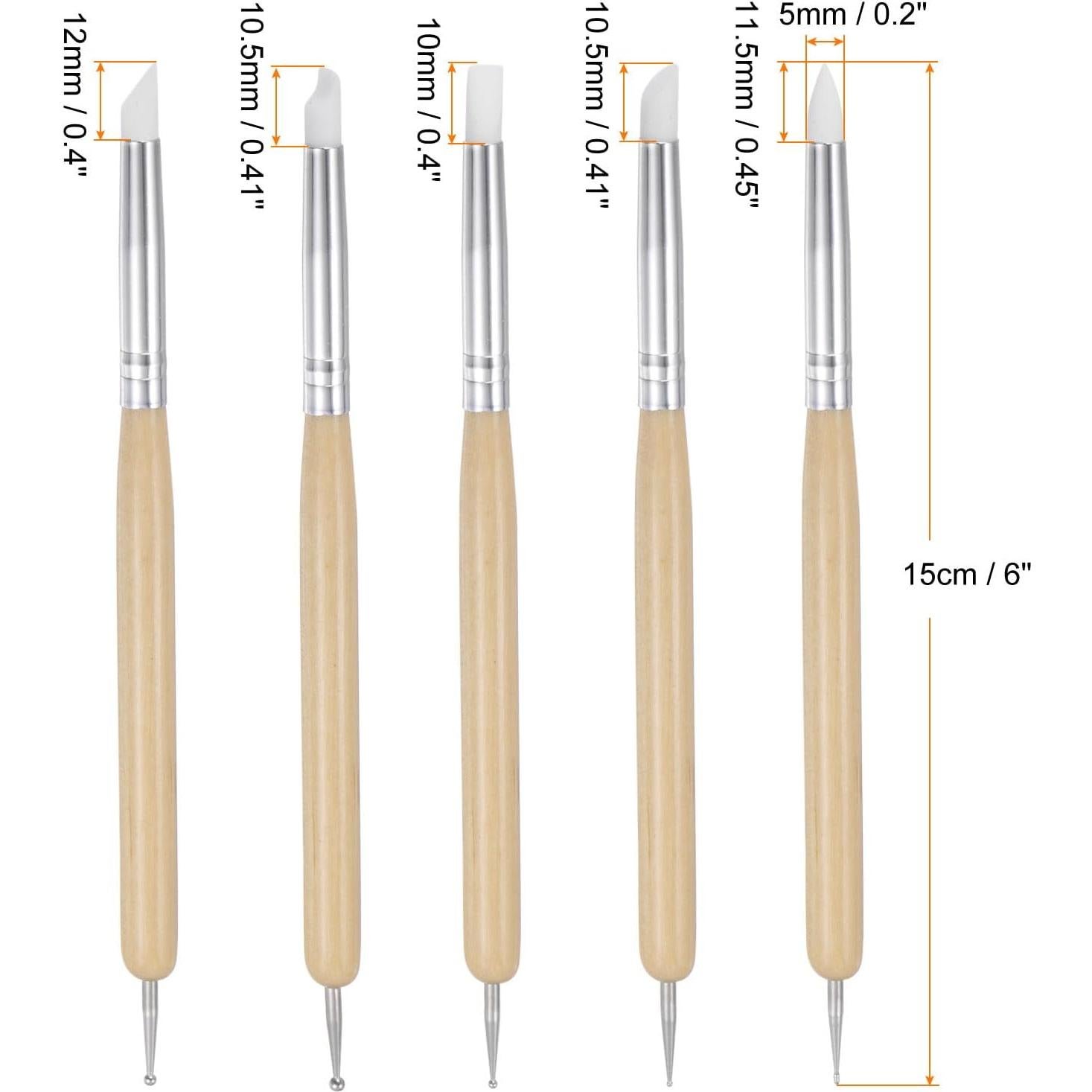 Set de 5 Herramientas de Esculpido de Arcilla HARFINGTON