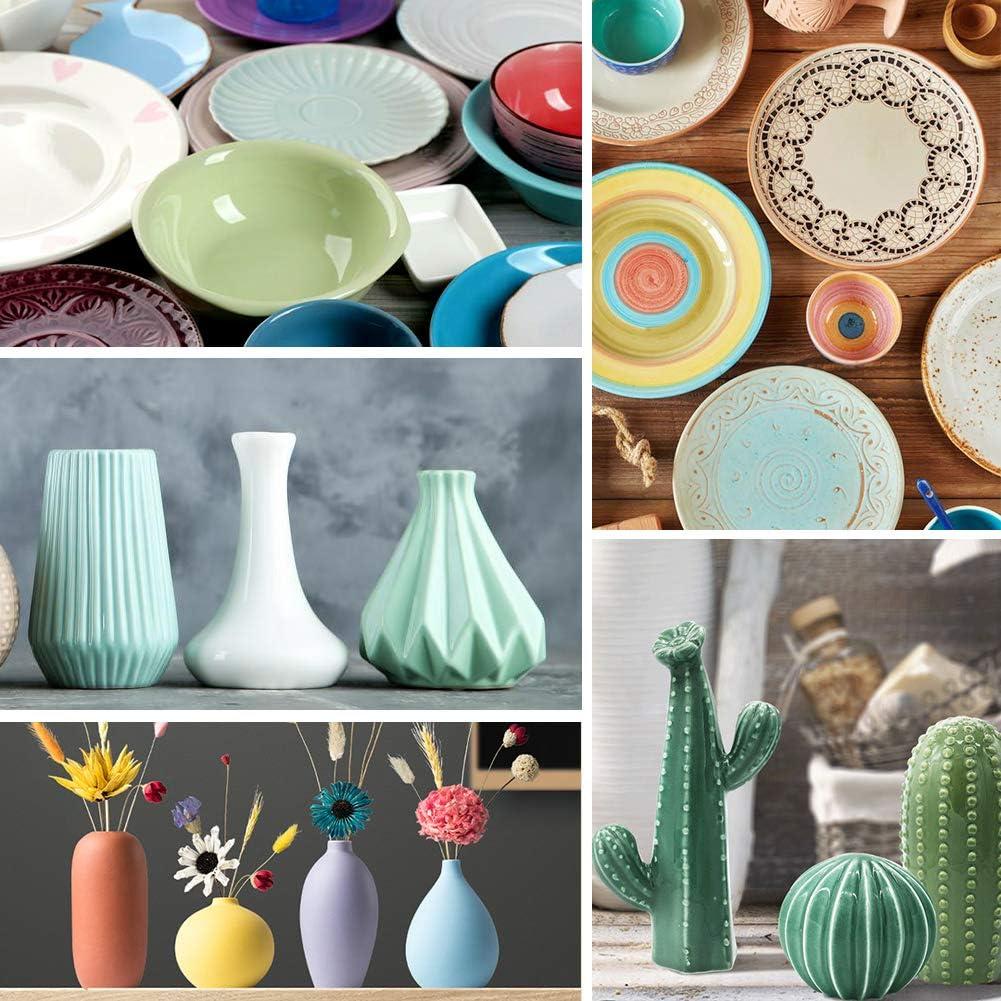 Juego de 8 Herramientas de Cerámica de Madera ZLULARY