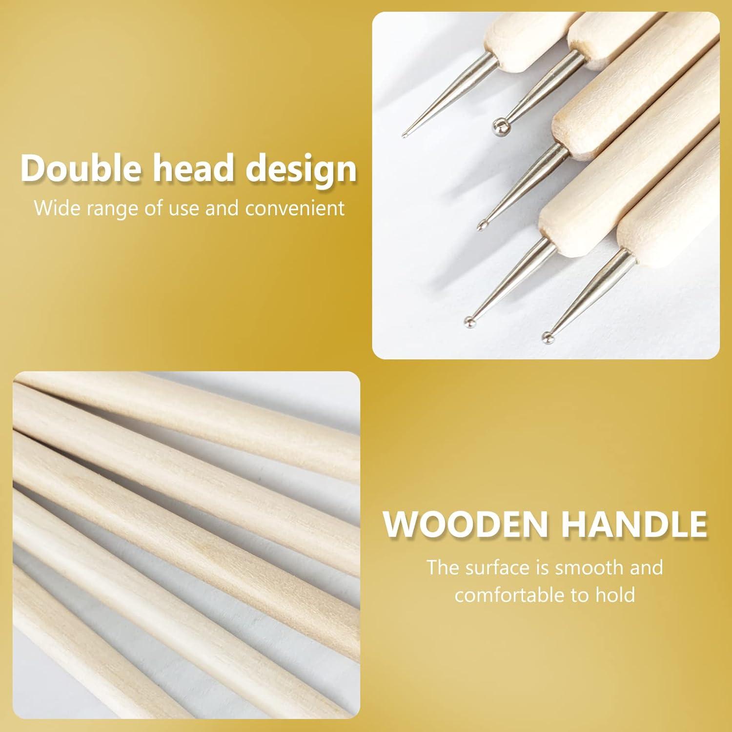 Juego de 10 Herramientas de Punteado HSYMQ para Arte Mandala