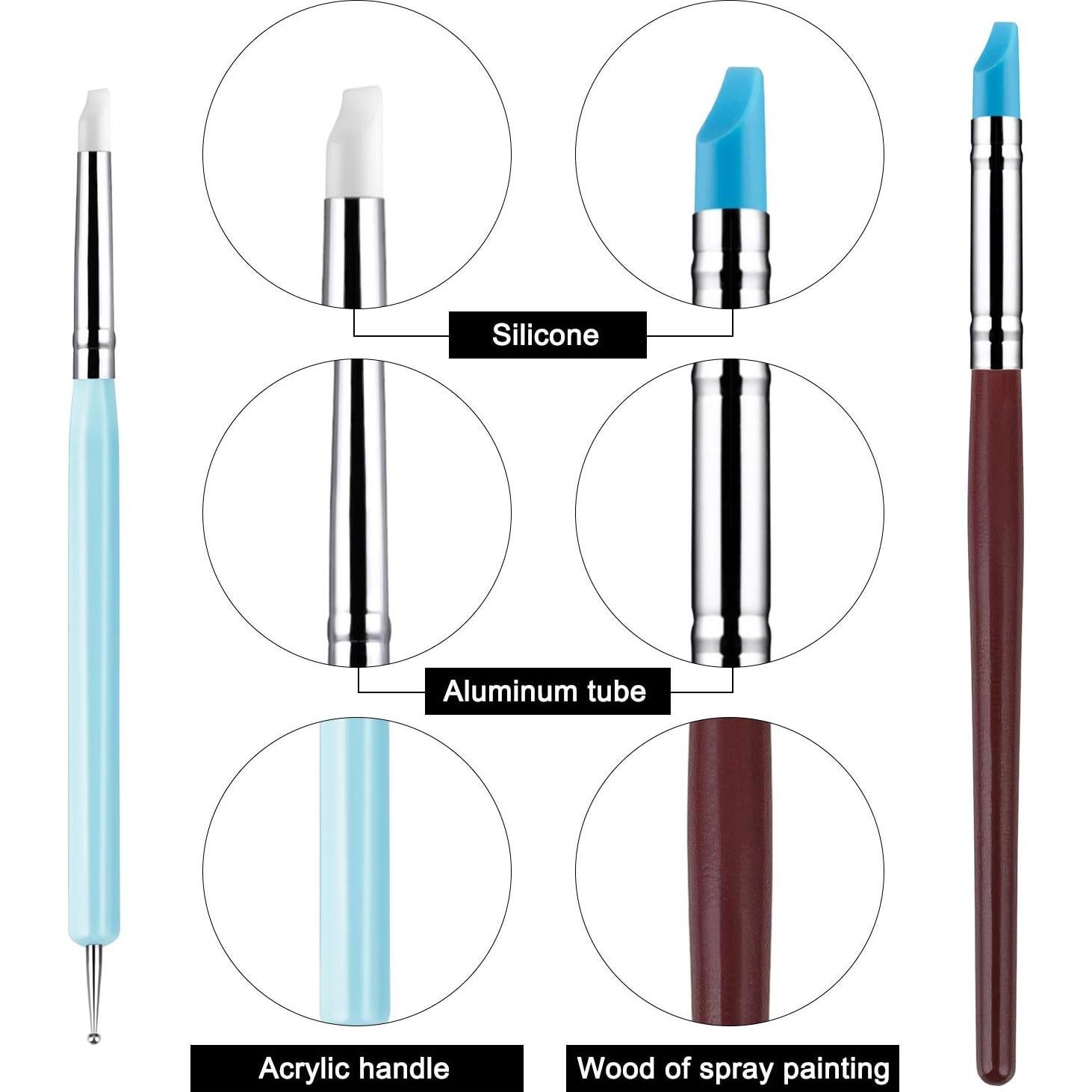 10 Piezas Herramientas de Esculpido de Arcilla Awpeye